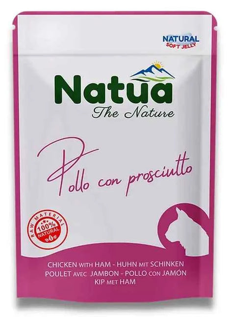 Natua Cat Natural Envelope 70gr Chicken and Ham