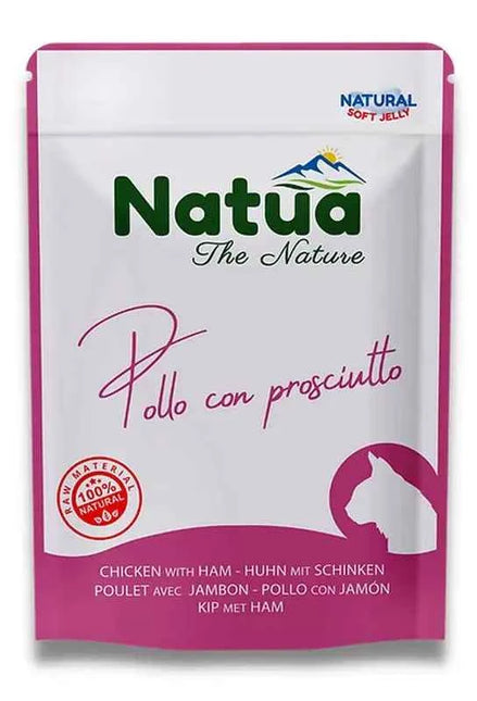 Natua Cat Natural Envelope 70gr Chicken and Ham