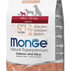 Monge Natural Small Dog, Croquettes-Adult, Salmon and Rice 800gr