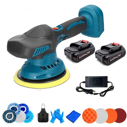 OWJHE 7000RPM Cordless Car Polisher 6 Gears Electric Polisher Auto Car Polishing Waxing Machine For Makita 18V Battery