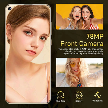 Telefoni S26 originali Schermo Ultra 7.3 HD Snapdragon 8gen3 22G + 2T 5G Dual Sim Celulares Android sbloccato 78MP + 108MP 7800mAh mobile