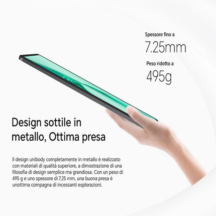 HONOR Pad X8a 4GB RAM/128GB ROM, 8300mAh, 11 Pollici 90Hz Eye Protection Display Tablet ,4 Altoparlanti,  Android 14, Space Grey