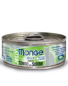 Monge Cat Tuna in Jelly Can-Fillets of Tuna and Surimi 80gr