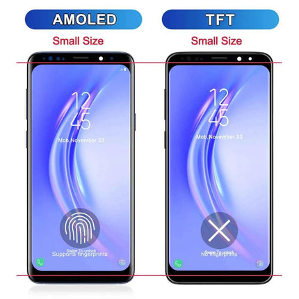 AMOLED/TFT LCD Per Samsung S9 G960 G9600 G960F Display Touch Screen Digitizer Assembly Sostituzione Con Telaio