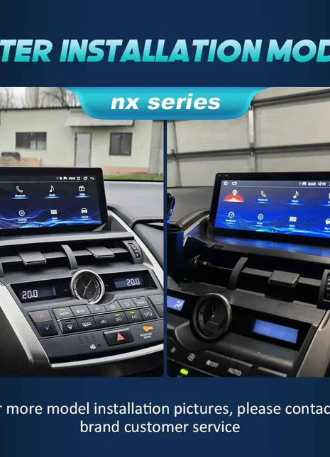 Nunoo Android 14 CarPlay Auto Radio For Lexus NX NX200 NX200T NX300h 2014-2021 Multimedia Navigation GPS DSP 4G WiFi