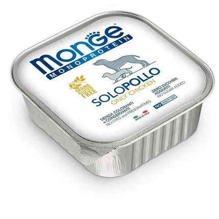 Monge Only Dog Pate Chicken 150gr