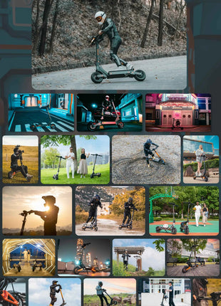 KuKirin G4 Electric Scooter | 2000W Motor | 60V 20Ah Battery | 70km/h Speed | 75km Range | IP54 Waterproof | 11-inch tires