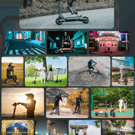 KuKirin G4 Electric Scooter | 2000W Motor | 60V 20Ah Battery | 70km/h Speed | 75km Range | IP54 Waterproof | 11-inch tires
