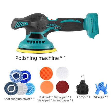 OWJHE 7000RPM Cordless Car Polisher 6 Gears Electric Polisher Auto Car Polishing Waxing Machine For Makita 18V Battery