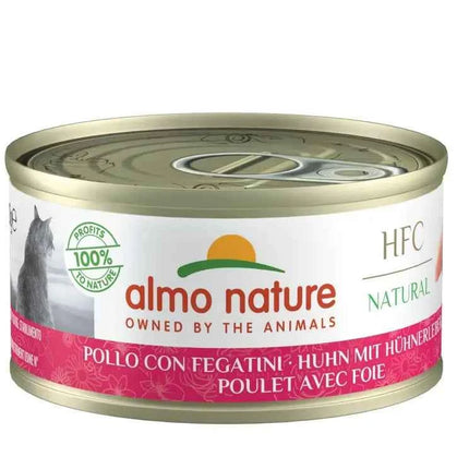 Almo Nature Cat HFC Natural Lactin 70gr Chicken with Livers