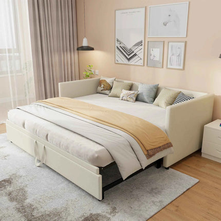 Rosahqnda Folding Sofa, 90/180*200 cm, pull-out sofa, sofa, upholstered bed, with slatted, multi-function bed, velvet fabric