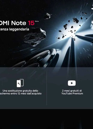 Xiaomi Redmi Note 15 4G 8/256GB, Warranty 2 years, Charger not included