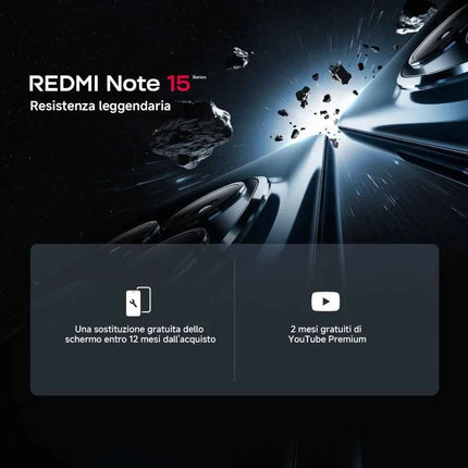 Xiaomi Redmi Note 15 4G 8/256GB, Warranty 2 years, Charger not included