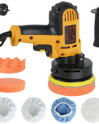 Lucidatrice per Auto ad Alta Potenza 700W, Macchina Elettrica per Lucidatura e Ceratura con Velocità Regolabile, Kit per Levigatura e Ceratura, Strumento di Lucidatura Auto