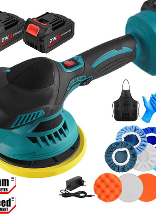 Cordless Car Polisher 6 Gears Adjustable Auto Electric Waxing Sanding Sealing Glaze Polishing Power Tool For Makita 21V Battery