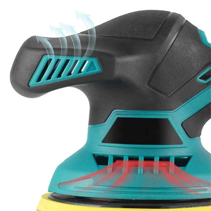 OWJHE 7000RPM Cordless Car Polisher 6 Gears Electric Polisher Auto Car Polishing Waxing Machine For Makita 18V Battery