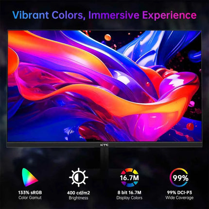 KTC H24F8 Gaming Monitor, 23.8 inch 1920*1080 16:9 Fast IPS Screen, 190Hz Refresh Rate, 1ms Response Time, HDR10, 135% sRGB