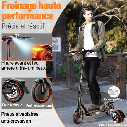Adult TODIMART T3 electric scoot 350W engine powerful 36V 10.4AH 20-30KM lightweight APP
