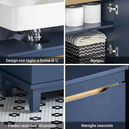 SoBuy BZR113-B washbasin under wardrobe Vanity under wardrobe bathroom wardrobe bathroom wardrobe Vanity under wardrobe bathroom furniture