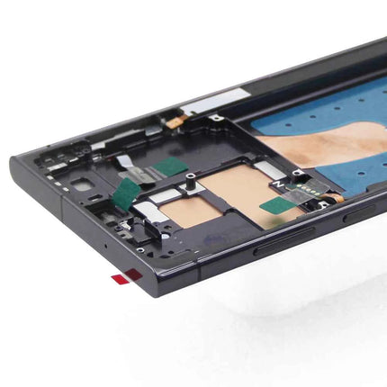 6.78 ''AMOLED Per Samsung S23 Ultra Display LCD Touch Screen Digitizer Assembly Per S23 Ultra S918 S918B S918U Display Con Telaio