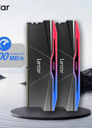 Lexar ARES RGB DDR5 RAM 16GBx2 6800MHz/6400MHz Intel XMP 3.0/AMD EXPO Desktop Memory for PC Gaming Computer Memory