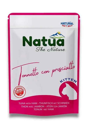 Natua Cat Natural Envelope 70gr Kitten Tonnetto and Prosciutto