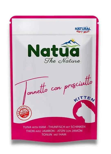Natua Cat Natural Envelope 70gr Kitten Tonnetto and Prosciutto