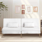 COMHOMA Fold-out Futon Cover Sofa Sleeper Sleeper Fits Corner Sofa 3-Seater Guest Sofa with Adjustable Backrest fabric