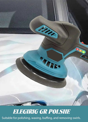 Cordless Car Polisher 6 Gears Adjustable Auto Electric Waxing Sanding Sealing Glaze Polishing Power Tool For Makita 21V Battery