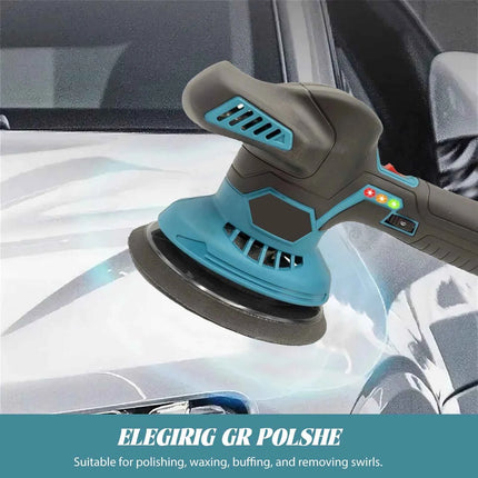 Cordless Car Polisher 6 Gears Adjustable Auto Electric Waxing Sanding Sealing Glaze Polishing Power Tool For Makita 21V Battery