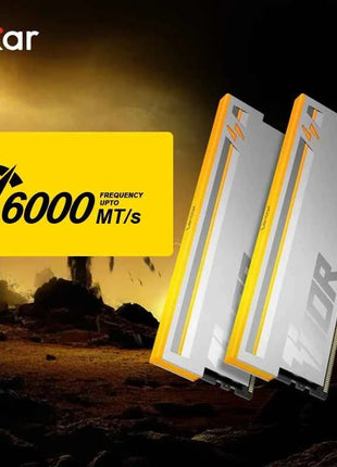 Lexar THOR DDR5 RAM 16GBx2 6000MHz CL36 Gaming Desktop Memory Overclocking Intel XMP 3.0 & AMD EXPO for PC Gamer