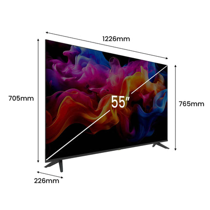 Kiano Elegance 55 'Vidaa Smart TV D-LED DVB-T2/S2