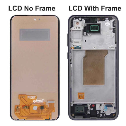 Schermo Super OLED per Samsung Galaxy A35 Display LCD Touch Screen digitale con cornice per Samsung Galaxy A35 A356B A356B/DS