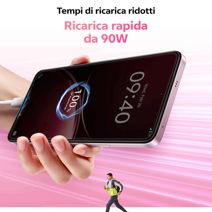 Vivo V60 Lite 5G Air3 + charger 90W Buds Pack, 6500 mAh BlueVolt Battery, AI Cameraphone with sensor Sony IMX882 50MP, Aura Light,8 + 8GB RAM,256GB ROM, 120Hz AMOLED display, IP65, NFC