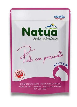 Natua Cat Natural Envelope 70gr Kitten Chicken and Ham