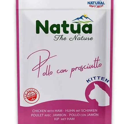 Natua Cat Natural Envelope 70gr Kitten Chicken and Ham