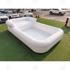 Piscina Gonfiabile Grande 5x3m in PVC Resistente con Lettino, Lussuosa Piscina Gonfiabile per Divertimento Familiare in Giardino per Adulti e Bambini