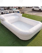 Large 5x3m Inflatable Pool, Durable PVC with Lounger, Luxurious Inflatable Pool for Family Garden Fun for Adults and Children