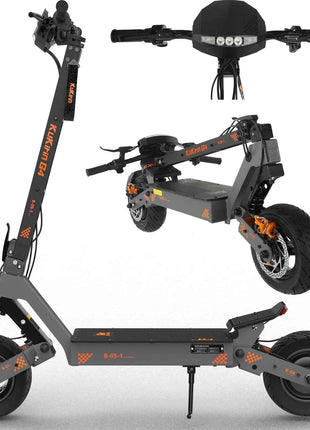KuKirin G4 Electric Scooter | 2000W Motor | 60V 20Ah Battery | 70km/h Speed | 75km Range | IP54 Waterproof | 11-inch tires