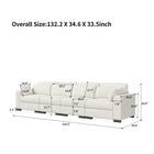 Modular corner Couch, 2/seater Couch, ribbed velvet padded with Couch-converted footed living room