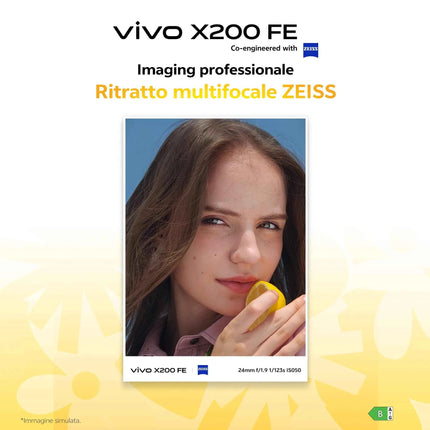 Vivo X200FE 5G, ZEISS Cameraphone 50MP Telephoto Lens, Display 6.31 "Master Color Display,12 + 12GB RAM, 512GB ROM, Dimensity 9300 +, IP68 + IP69, Battery 6500mAh, 90W FlashCharge, NFC