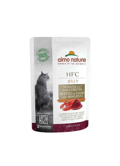 Almo Nature HFC Cuisine Cat, Fillet in envelope 55gr-Tuna and Lobster Fillet