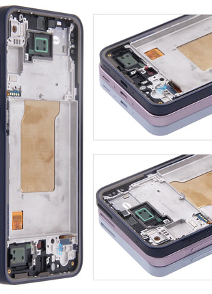 Schermo Super OLED per Samsung Galaxy A35 Display LCD Touch Screen digitale con cornice per Samsung Galaxy A35 A356B A356B/DS