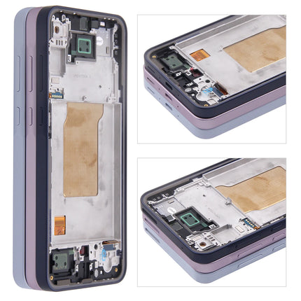 Schermo Super OLED per Samsung Galaxy A35 Display LCD Touch Screen digitale con cornice per Samsung Galaxy A35 A356B A356B/DS