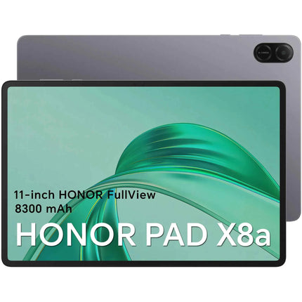 HONOR Pad X8a 4GB RAM/128GB ROM, 8300mAh, 11 Pollici 90Hz Eye Protection Display Tablet ,4 Altoparlanti,  Android 14, Space Grey