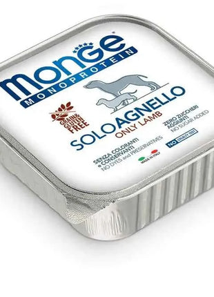 Monge Only Dog Pate Lamb 150gr