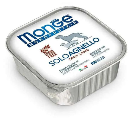 Monge Only Dog Pate Lamb 150gr
