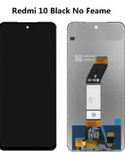 6.5'' LCD Display Touch Screen Digitizer Assembly Replacement for Xiaomi Redmi 10 2022 21061119AG with Frame