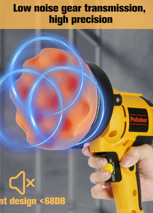 Lucidatrice per Auto ad Alta Potenza 700W, Macchina Elettrica per Lucidatura e Ceratura con Velocità Regolabile, Kit per Levigatura e Ceratura, Strumento di Lucidatura Auto