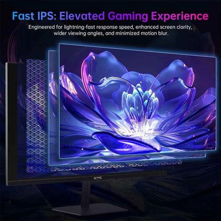 KTC H24F8 Gaming Monitor, 23.8 inch 1920*1080 16:9 Fast IPS Screen, 190Hz Refresh Rate, 1ms Response Time, HDR10, 135% sRGB